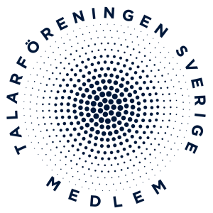 Talarföreningen Sverige Medlem logotyp
