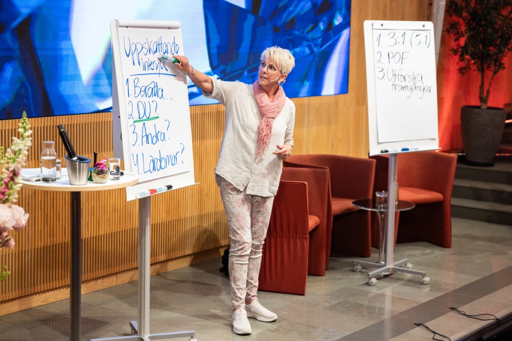 Gunnel Ryner speaks about navigating change